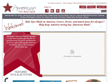 Tablet Screenshot of americantoyboutique.com